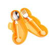 Children’s Utensil Set - Cute Circle Cutlery, Baby Tableware, Stainless Steel Food Feeding Spoon & Fork, Infant Toddler Dinnerware