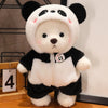 Kawaii Green Jointed Bear Panda Plush Toy