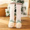 3D Baby Winter Fluffy Slipper Socks - Cute Knee-High Socks for Infants & Toddlers | Fleece Warm Socks for Boys & Girls