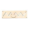DIY Montessori Busy Board – Wooden Accessories with Hand-Pulled Wheel, Gear, Drum, Car, and Castle, Early Educational Toy for Children Gift