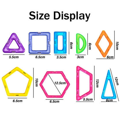Big Size Magnetic Blocks Designer Construction Set for Kids