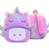 Cartoon Cute Plush Animal Backpack – School Bag for Boys & Girls, Outing & Leisure Bag - Kidzy Market