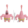 Anime Spongebob Squarepants Plush Keychain, Patrick Star Squidward Krabs Gary Toy Gift for Kids