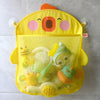 Dinosaur Animal Baby Bath Toy Organizer with Suction Cup Mesh Storage Bag for Kids