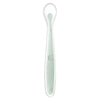Baby Food Feeding Spoon Set – Stainless Steel Scraping & Soft Silicone Spoon for Infants and Toddlers – Includes Storage Box – BPA Free Baby Utensils for Puree, Soft Foods & Weaning