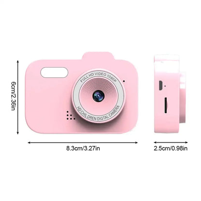 Y8 Kids Digital Camera with 2-Inch Screen, Rechargeable Mini Photo Toy for Children
