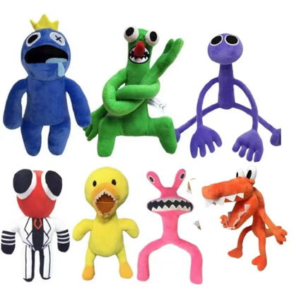 30cm Rainbow Friends Plush Monster Doll, Kawaii Cartoon Puppet Toy for Children