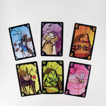 Polilla Tramposa Board Game - Cheating Moth Spanish Card Game for Adults and Children, Family Party Juego de Mesa