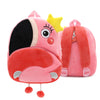 Cute Cartoon Animal School Bags – Plush Backpack for Kindergarten Kids, Boys & Girls - Kidzy Market