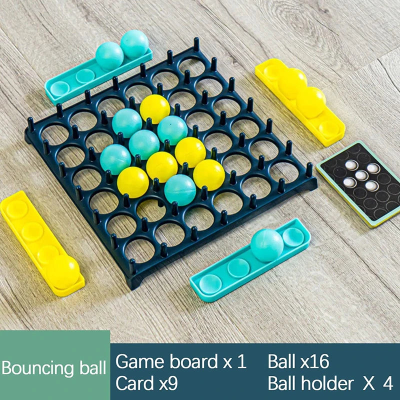 Kids Ball Bouncing Game (Parent-Child Interaction, Toddler Toss Ball Fun Party Game)