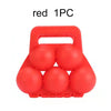 4-Piece Duck-Shaped Snowball Maker Clips Set for Outdoor Winter Play and Sand Molds