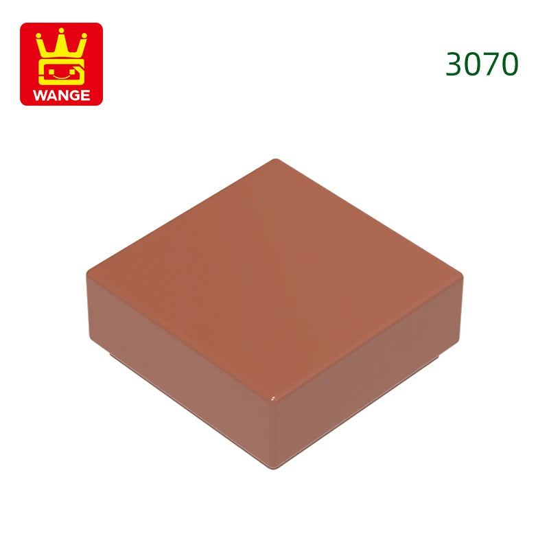 Wange 666PCS Wooden MOC Loose Parts – 1x1 Light Area Building Blocks, DIY Toy Assembly Set for Children, Compatible with Bricks, Gift with Storage Box