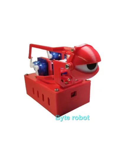 3D Printed One-Eyed/Binocular Robotic Bionic Eye for Arduino Kit, SG90 Servo, ESP8266 Web/APP Control