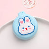 Princess Air Cushion Massage Hair Brush – Cute Cartoon Animal Fruit Comb with Mirror for Girls & Kids, Portable Makeup Tool