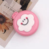 New INS Korean Girls’ Heart Portable Comb - Elegant Flower Air Cushion Comb with Vanity Mirror & Folding Design - Baby Brushes
