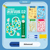 Concentration Maze Training Book – Reusable Practice Copybook with Pen Control, Magical Montessori Educational Book for Kids