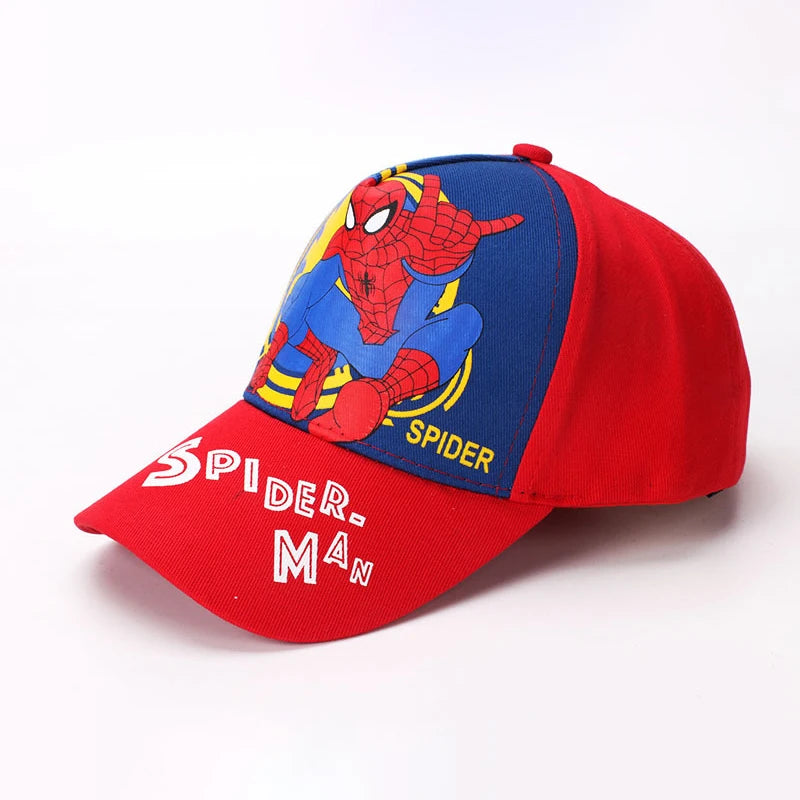 Disney Spider-Man Kids Baseball Cap — Cute Adjustable Sun Hat & Visor for Boys & Girls, Unisex (Ages 3–8 | 50–54 cm / 19.7–21.3 in)