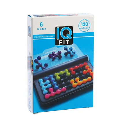 120 Challenges IQ 3D Puzzle Game (Classic Pyramid Plate, Montessori Toy, 6 in)