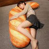 3D Bread Plush Pillow – Toast Food Cushion