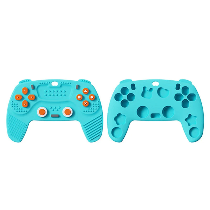 Silicone Baby Teething Toy - Remote Control Game Controller for Babies 6-12 Months | Perfect Gift for Teething Relief