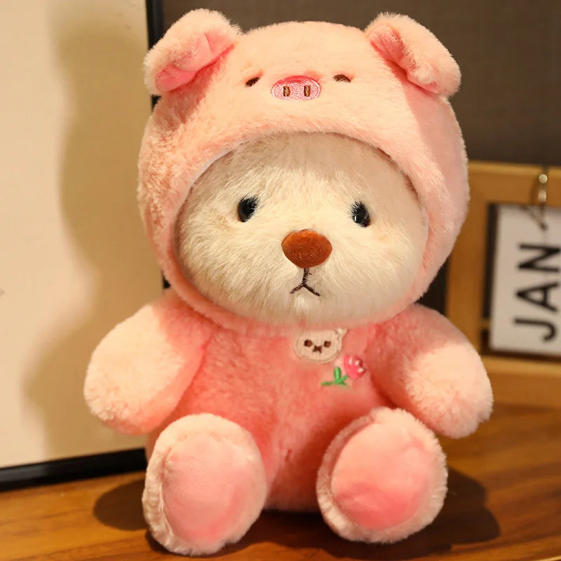 Kawaii Green Jointed Bear Panda Plush Toy – view 17