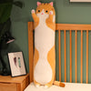 Cat Plush Toy Pillow 50cm (19.5 Inches) – Pink Brown Grey