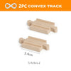 1-Piece Wooden Train Track Accessory – Compatible Railway Piece for Kids Wooden Train Sets, Educational Toy