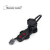 Electric Motor Set for RC Car – Battery Box, Switch, and LED Light Power Functions for MOC Building Blocks