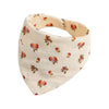 Baby Bandana Bibs | Muslin Drooling Bib for Infants 0-1 Year | High Absorbent Teething & Soothe Towel | Stylish Floral Design - Kidzy Market