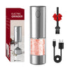 Electric Pepper Grinder Stainless Steel USB Rechargeable Adjustable Coarseness Spice Mill Kitchen Tool