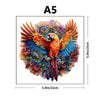 Hummingbird Wooden Jigsaw Puzzle – Decorative Home Display & Holiday Gift for Adults & Teens
