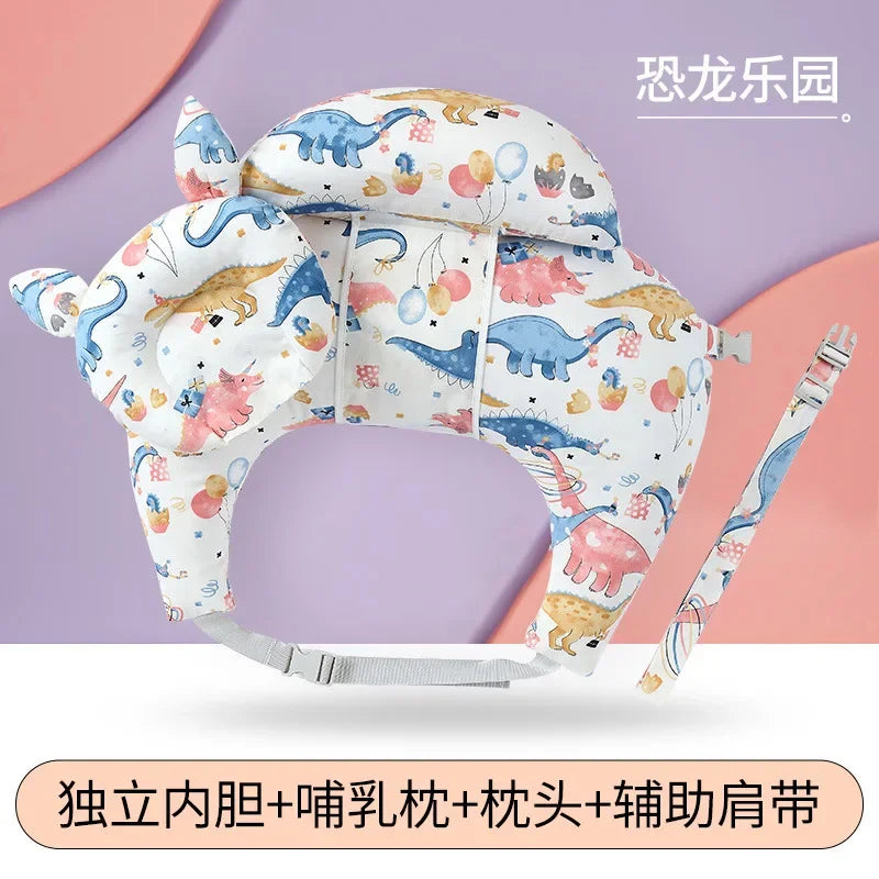 Adjustable Wedge Shaped Breastfeeding Pillow for Newborns and Expecting Mothers – Prevents Choking and Regurgitation