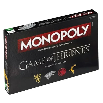 Monopoly Pokémon Edition - All Series, Game of Thrones Puzzle, Anime Board Game, Family & Collectible Toy Gift