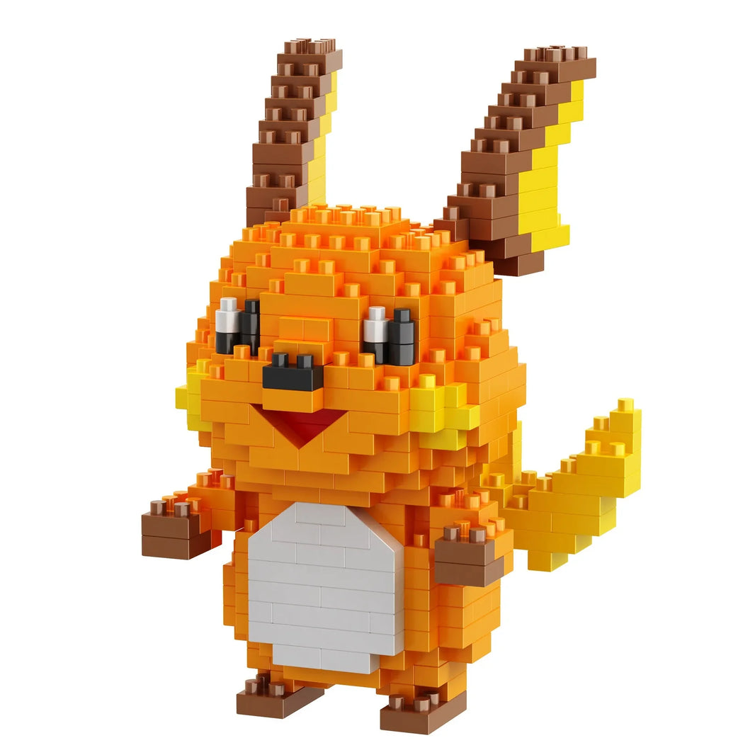 DIY Pokemon Mini Building Blocks – Pikachu, Charizard, Eevee, Mewtwo Anime Model Toys