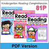 Phonics Reading Comprehension Passages Set – 4 Books for Kids' Phonics Skill Practice