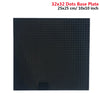 32x32 and 32x16 Dots Classic Building Blocks Base Plates – MOC DIY Small Bricks for City Figures and Kids Toys