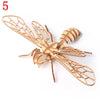 DIY 3D Wooden Butterfly Puzzle for Kids - Educational Craft, Brain Game & Home Decor