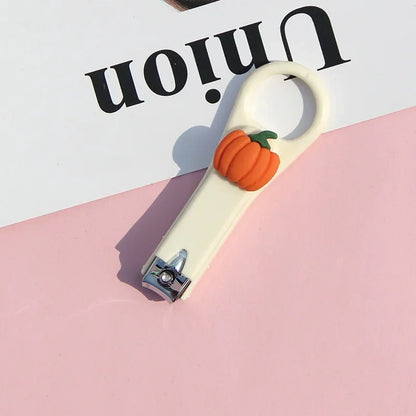 Cartoon Animal Fruit Nail Clippers for Kids, Nail Scissor Cutter, Trimmer, and Beauty Nail Scissors for Children