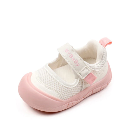 Spring and Autumn Baby Girl and Boy Anti-Slip Sole Breathable High-Quality Hardwearing Comfortable Baby Shoes for 1-3 Years Old