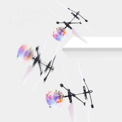 Mini RC Flying Ball Drone – Infrared Induction Helicopter Toy for Kids