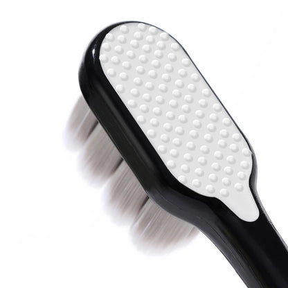 Gentle Toothbrush for Sensitive Teeth, 8 Bristle Bundles, Advanced Adult Toothbrush for Household Use