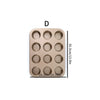 Cupcake Pan Muffin Tray Non-Stick Carbon Steel Bakeware 6/12 Cavity Mold