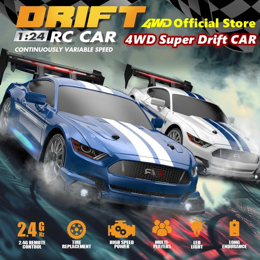 4WD RC Drift Car GTRPRO AE86PRO Model 4x4 Racing RTR Remote Control Truck