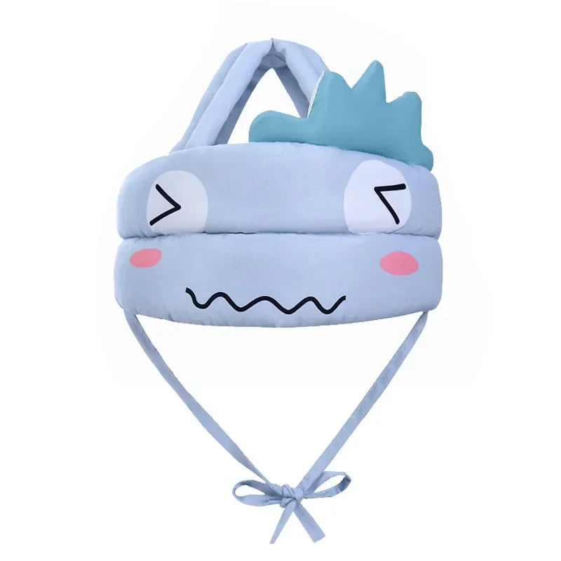 Baby Safety Helmet, Soft Head Protection Hat, Adjustable Anti-Fall Crash Cap