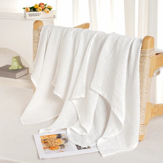 Elinfant 4-Piece Set – Soft Muslin Baby Burp Cloths & Drool Bibs, 60x60cm Comfortable Baby Scarf Blanket - Kidzy Market