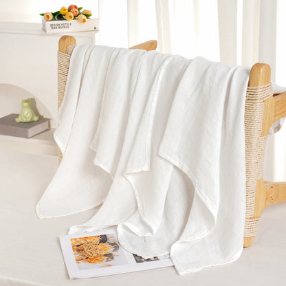 Elinfant 4-Piece Set – Soft Muslin Baby Burp Cloths & Drool Bibs, 60x60cm Comfortable Baby Scarf Blanket - Kidzy Market
