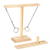 Ring Toss Game for Adults - Hook and Ring Handmade Wooden Toss Game, Outdoor/Indoor Games, Patio Decor, Yard Games
