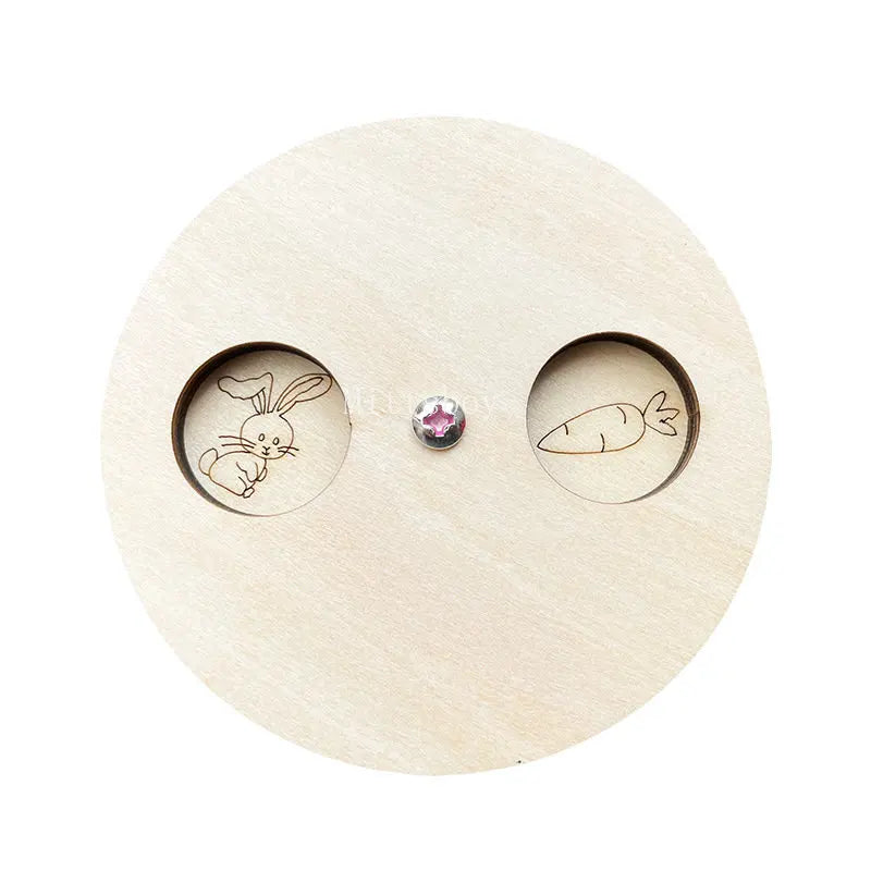 Baby Montessori Wooden Busy Board – Animal, Guinea Pig, Dinosaur, Clock, and Pattern Pairing Educational Toy for Children Gift