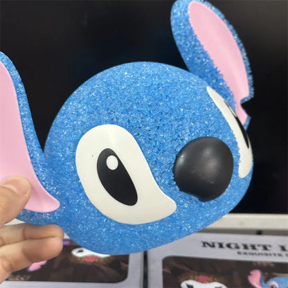 Disney Stitch 3D Projection Night Light – Lilo and Stitch Cartoon Desk Lamp with USB for Kids' Rooms