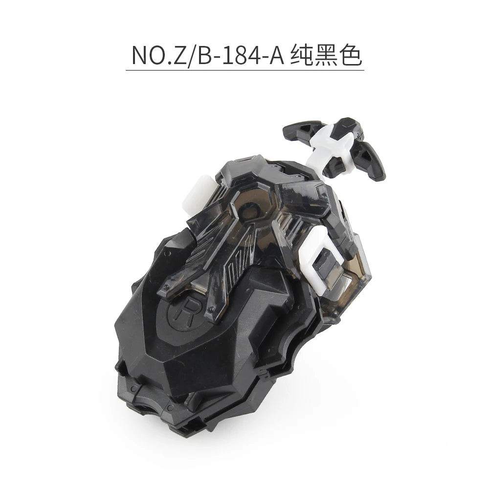 Z B-184 8-Color Metal Tube Custom LR Spinning Tops Launcher – Toy Set for Kids